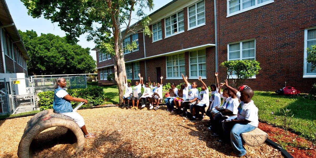 Outdoor Classrooms Expand the Learning Environment