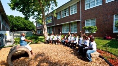 Outdoor Classrooms Expand the Learning Environment